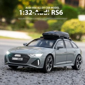 Modellino auto Audi RS6 Avant 1:32 pressofuso con luci e suoni - da collezione, giocattoli UK - Foto 1 di 8