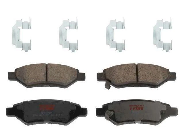 Juego de pastillas de freno traseras TRW 23762YKVJ 2011 2012 2013 2014 para Cadillac SRX 2010-2016 Foto 1 de 2