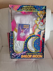 Abito Costume Super Sailor Moon Giochi Preziosi Taglia 2 Vintage - Foto 1 di 24