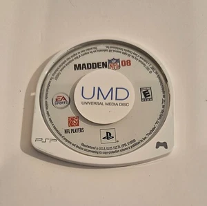 Madden NFL 08 (Sony PSP, 2008) PlayStation Portable UMD (Disc Only) - Picture 1 of 2