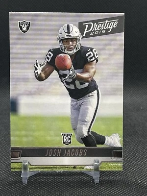 JOSH JACOBS 🏈 2019 Panini Prestige Rookie #240 | Oakland Raiders - Image 1 of 2