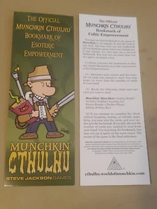 Offizielles Munchkin Cthulhu Lesezeichen der esoterischen Ermächtigung Steve Jackson SJG - Bild 1 von 1