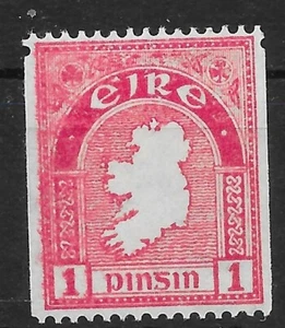 IRELAND SG72b 1933 1d CARMINE p15ximperf MTD MINT - Picture 1 of 1