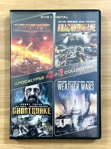 DVD ~ 4 Apoc. Disaster Movies ~ Color ~ WS ~ NR ~ 349 Mins. ~ 2019 ~ !L🟡🟡K! - Picture 1 of 7