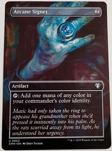 MTG Arcane Signet (Borderless) - Commander Masters NM - Picture 1 of 2