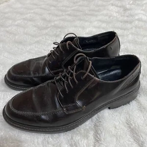 Bostonian 22762 Men's Black/Brown Leather Lace Up Derby Dress Shoes Size US 11M - Picture 1 of 9