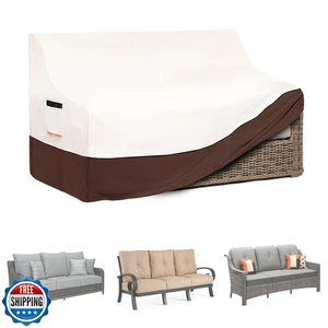 Outdoor Couch Covers,Heavy-Duty Waterproof Outdoor Sofa Cover,All-Weather Pat - Picture 1 of 5