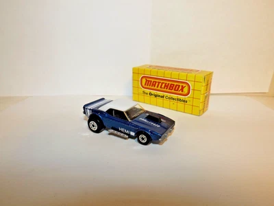 MATCHBOX S/F NO. 1-D DODGE CHALLENGER METALLIC BLUE BODY MIB - Image 1 of 4
