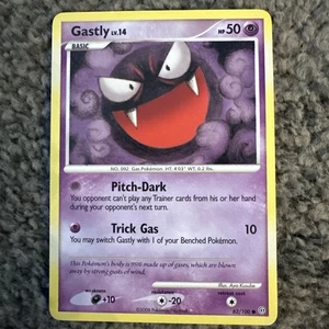 Pokémon TCG Stormfront Gastly Card 62/100 Non-Holo - Picture 1 of 2