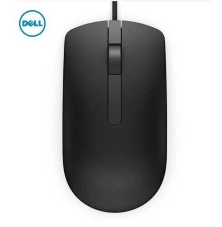 Genuine Original DELL MS116 mouse USB Type-A Optical PN: 0DMV3P - Image 1 of 4