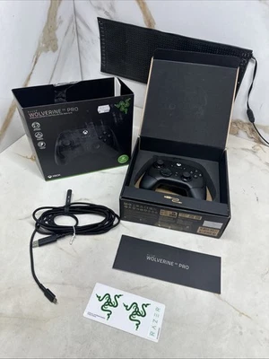 Razer Wolverine V3 Pro Black Wireless Controller Xbox X/S/Pc No USB adapter - image 1 of 4