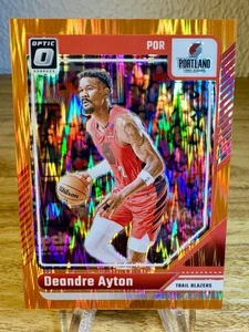 2024-25 Deandre Ayton Panini Donruss Optic Orange Shock Prizm /225 #37 - Picture 1 of 2