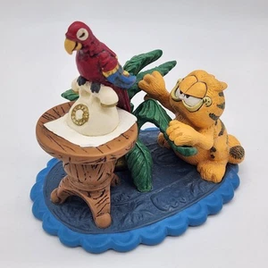 1993 Garfield Figurine Danbury Mint King Of The Jungle Figurine Vintage - Picture 1 of 7
