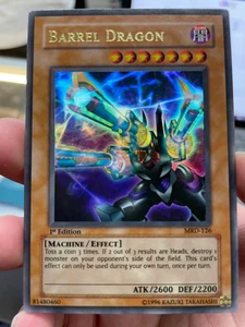 Yugioh - Barrel Dragon (MRD-126) - Metal Raiders 1st Edition LP - Picture 1 of 2