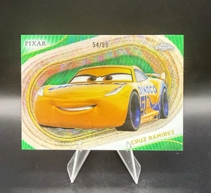 Cruz Ramirez 2025 Topps Chrome Disney Pixar Green Wave /99 - Picture 1 of 2