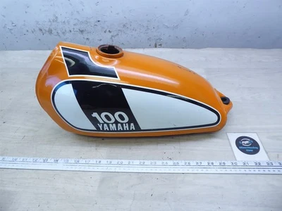 Yamaha DT100 1974 Enduro Y20961) naranja gasolina tanque de combustible  Foto 1 de 4
