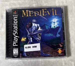 MediEvil (Sony PlayStation 1, 1998) etichetta nera completa - Foto 1 di 9