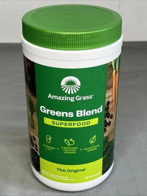 Increíble superalimento verde hierba la bebida original en polvo 60 porciones EXP 05/2026 Foto 1 de 4
