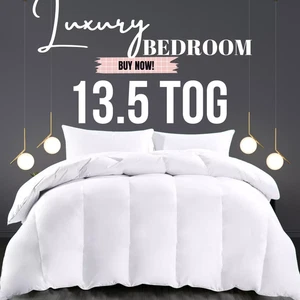 13.5 TOG Duvet Quilt Ultra Warm Thermal Winter Hotel Quality Comforter All Sizes - Picture 1 of 7