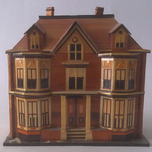 Bamboo Reed Vintage House Trinket Box - 1 - Picture 1 of 8