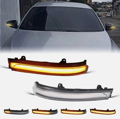LED Turn Signal Light Side Mirror Sequence Indicator For Volkswagen Passat B7 Foto 1 de 4