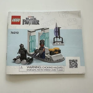 Lego Anleitung Manual - 76212 - Marvel Black Panther Shuri’s Lab - Bild 1 von 2