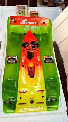 Serpent VECTOR Central RC Car Chassis Unused with Multiple Optional Parts - Image 1 of 4