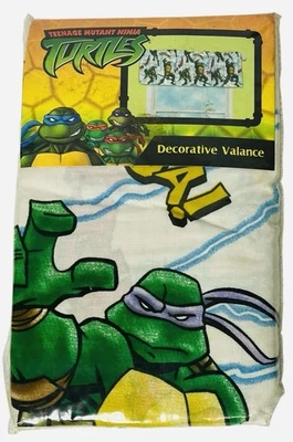 Cortina cenefa vintage Teenage Mutant Ninja Turtles 85”x15” TMNT 2004 - nueva Foto 1 de 4