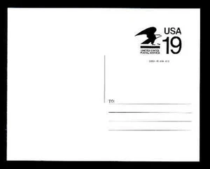 WHOLESALE - CVUX2 (POSTAL BUDDY) MINT POSTAL CARD x 5 - Picture 1 of 3