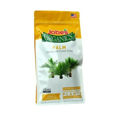 Jobes Organics Palm Tree Granular Plant Food 4 lb Long-term Soil Quality Safe - Image 1 of 4