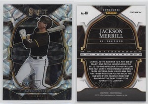 2023 Panini Select Concourse Scope Prizm Jackson Merrill #48
