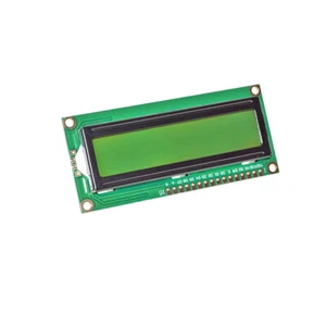 LCD Display LCM 1602 16X2 HD44780 GREEN MODULE Character Blacklight ARDUINO - Bild 1 von 3