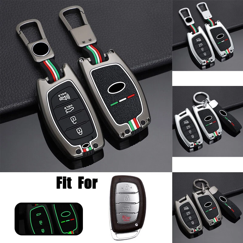 Funda Carcasa Llavero Coche Aleación Zinc Silicona Para Hyundai Tucson Ioniq Elantra ix35 Foto 1 de 4