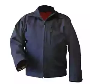 NEW Blauer Dark Navy 4680 Cotton Duck Station Jacket SIZE 2XL 4640X Fleece Liner - Picture 1 of 6