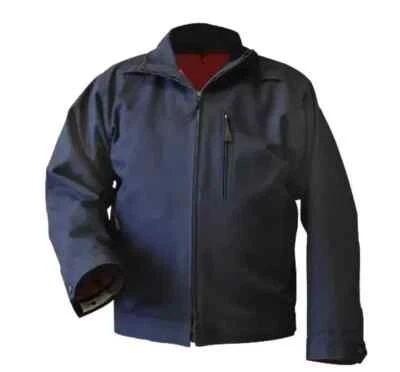 NEW Blauer Dark Navy 4680 Cotton Duck Station Jacket SIZE 2XL 4640X Fleece Liner - Image 1 of 4