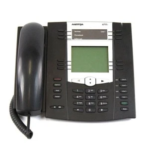 Aastra 6755i 4-line VoIP Phone with 144x75 pixels graphical LCD display - Picture 1 of 7