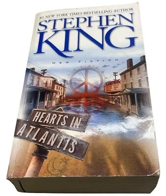 Hearts in Atlantis book Stephen King paperback 1999 copyright 672 pg READ - Image 1 of 4