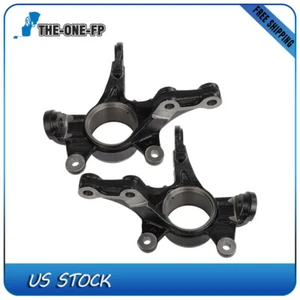 Pair Front Steering Knuckle Left & Right For Honda CR-V 2007-2008 2009 L4 2.4L - Picture 1 of 15