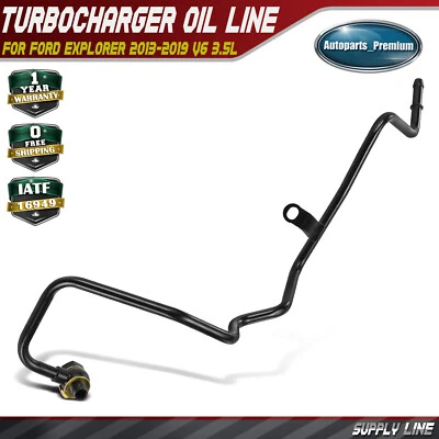 Línea de refrigerante turbocompresor derecho para Ford Explorer Police Interceptor utilitario GAS Foto 1 de 4
