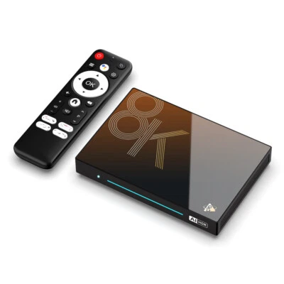 H96 Max M9S Android 14 TV Box 4G/32G 8G/128G WiFi6 1000M 8K AV1 H.265 HDR NEW - Image 1 of 4