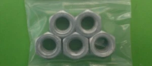 1/2"  UNC PLAIN NUTS  X 5 - Picture 1 of 1