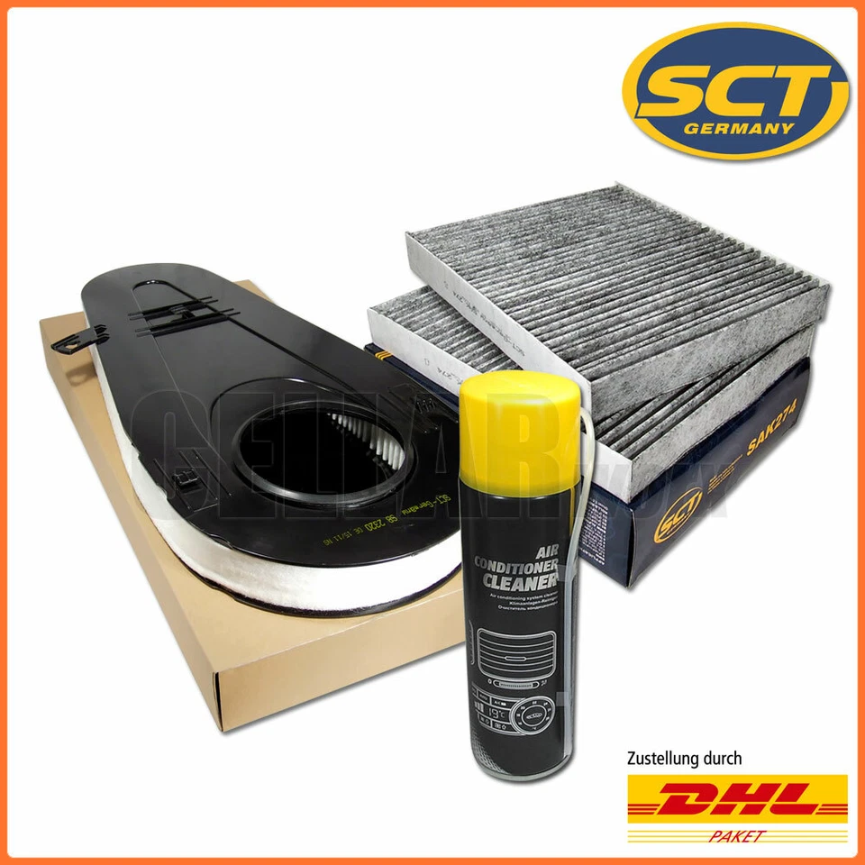 BMW 5er F10 F11 7er F01 Innenraumfilter Pollenfilter Luftfilter Klimareiniger - Bild 1 von 4