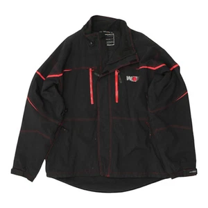 Helly Hansen Workwear Jacket | Vintage Mens Black Padded Full Zip Designer - Picture 1 of 6