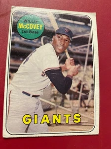 1969 Topps - Yellow Last Name #440 Willie McCovey - Picture 1 of 3