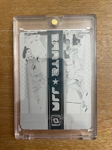2021-22 Donruss Optic Luka Doncic/Trae Young All Stars PLACA DE IMPRESIÓN NEGRA 1/1 - Imagen 1 de 11