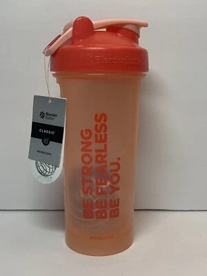 Botella licuadora edición especial FC roja BE STRONG 28 oz. Coctelera con tapa de bucle NUEVO Foto 1 de 4
