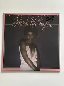 Any Way You Want It - By Deborah Washington - Record - New - Sealed - Picture 1 of 3