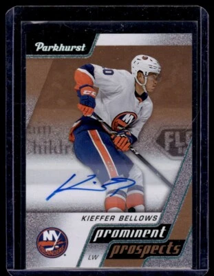 2020-21 Parkhurst Prominent Prospects Autographs Gold Kieffer Bellows Auto New - Image 1 of 2