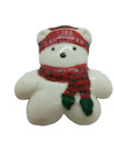 Vintage Dayton Hudson Marshall Fields Santa Bear 1986 Missing Pin Bar