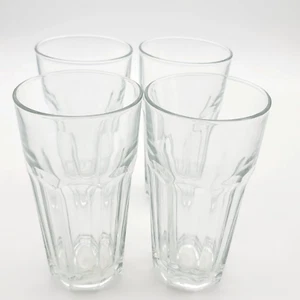 Heavy Libbey Gibraltar Glasses Iced Tea Clear 16 oz Cooler Set of 4 - Picture 1 of 7